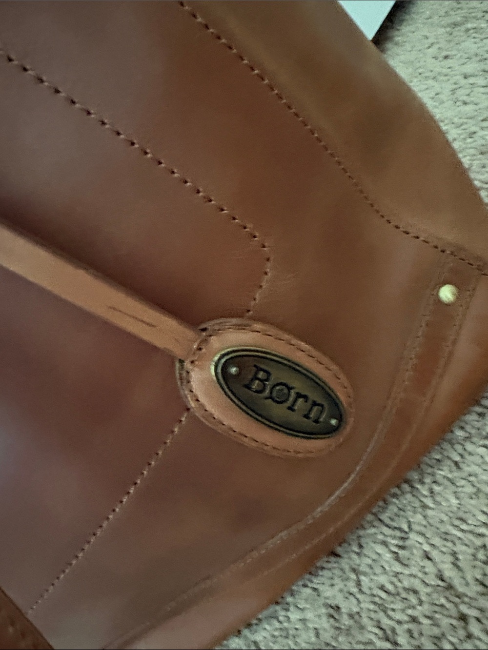 Born Leather Bag with wristlet - Picture 2 of 11